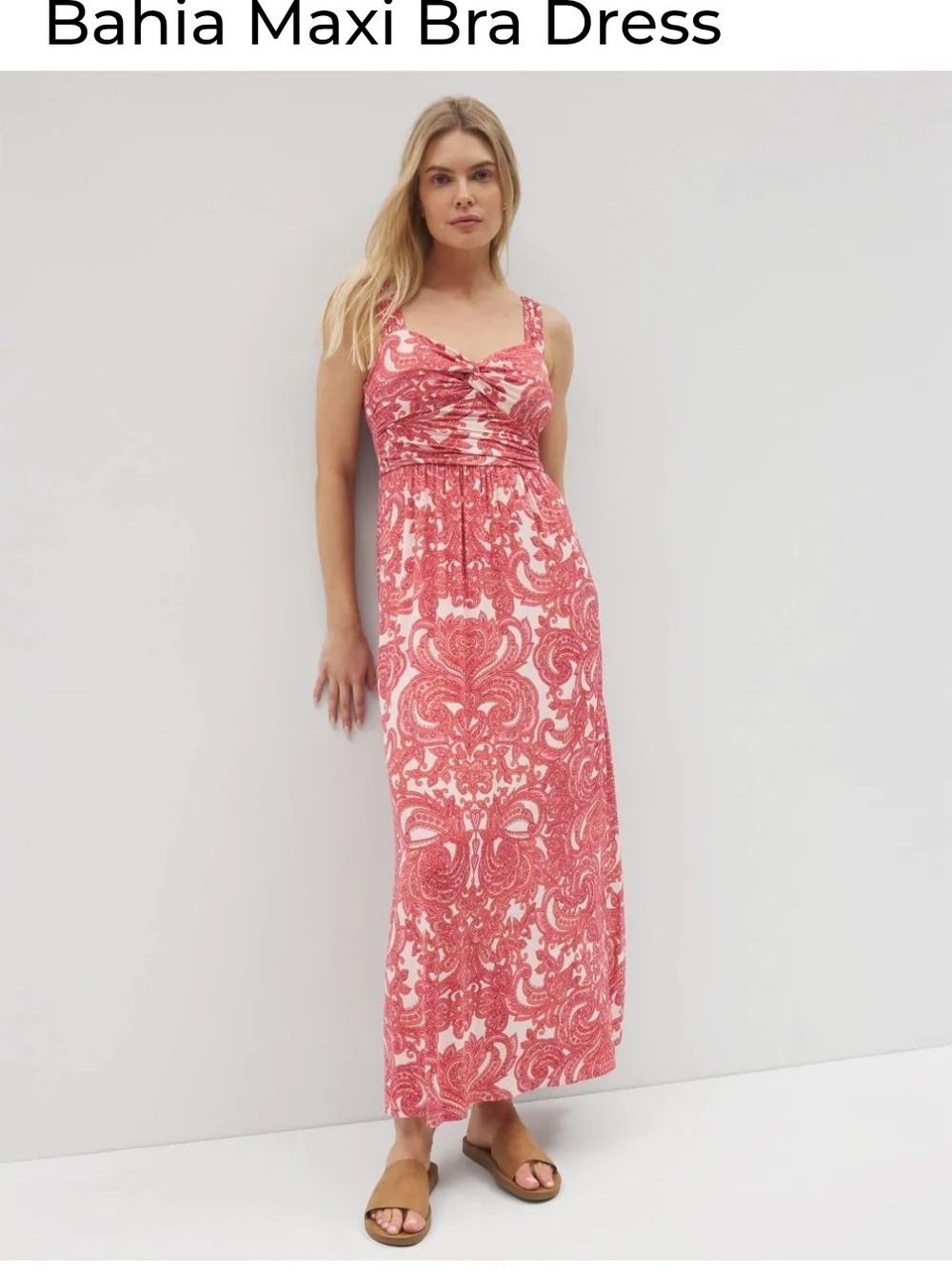 Soma Soft Jersey Bahia Maxi Bra Dress